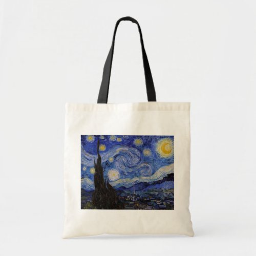 Vincent Van Gogh _ The Starry night Tote Bag
