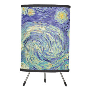 Vincent Van Gogh/ The Starry Night   Tripod Lamp