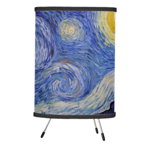 Vincent Van Gogh _ The Starry night Tripod Lamp