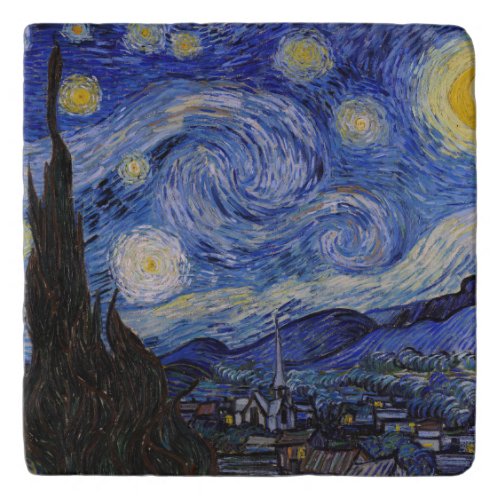 Vincent Van Gogh _ The Starry night Trivet