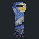 Vincent Van Gogh - The Starry night Wine Bag<br><div class="desc">The Starry Night / La nuit etoilee - Vincent Van Gogh in 1889</div>