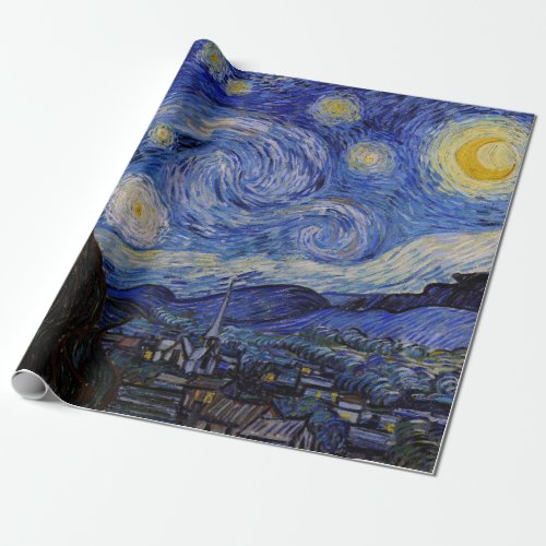 Vincent Van Gogh _ The Starry night Wrapping Paper