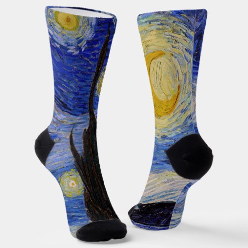 Vincent Van Gogh _ The Starry Socks