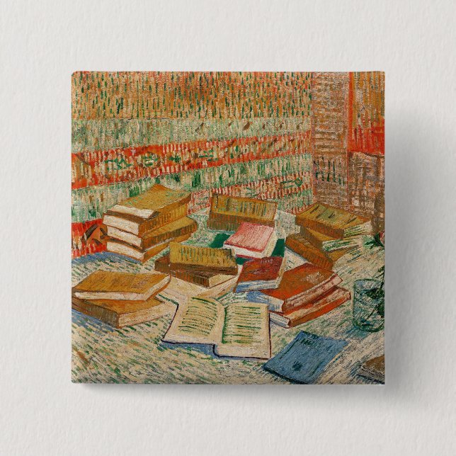 Vincent van Gogh | The Yellow Books, 1887 Button (Front)