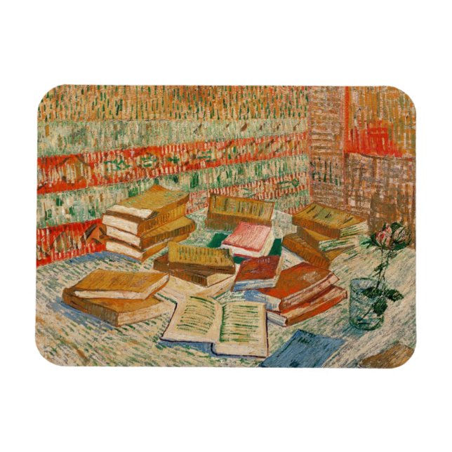 Vincent van Gogh | The Yellow Books, 1887 Magnet (Horizontal)