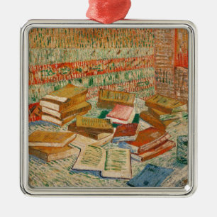 Vincent van Gogh The Yellow Books, 1887 Metal Ornament