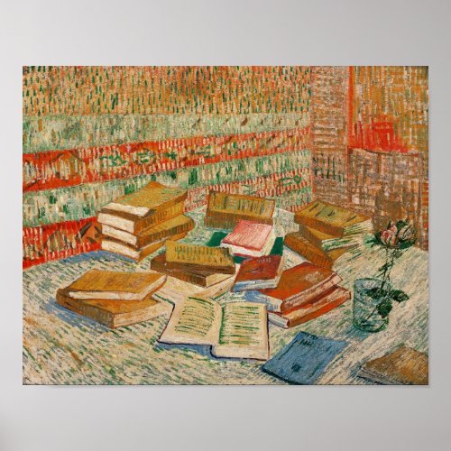 Vincent van Gogh  The Yellow Books 1887 Poster