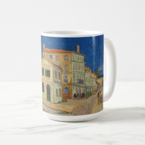 Vincent van Gogh _ The Yellow House  The Street Coffee Mug