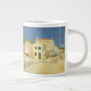 Vincent van Gogh - The Yellow House (The Street) Large Coffee Mug