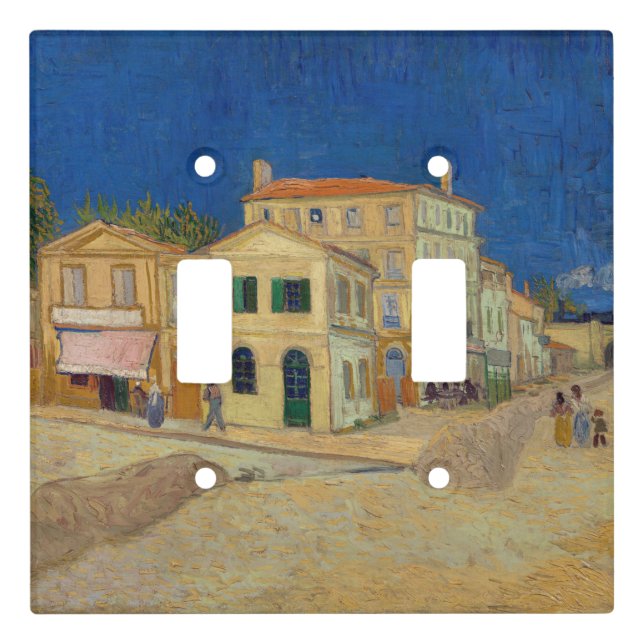 Vincent van Gogh - The Yellow House / The Street Light Switch Cover (Front)