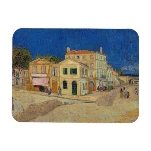 Vincent van Gogh _ The Yellow House  The Street Magnet