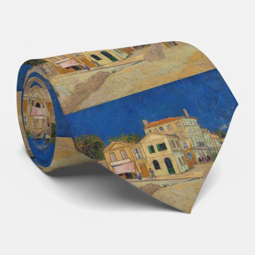 Vincent van Gogh _ The Yellow House  The Street Neck Tie