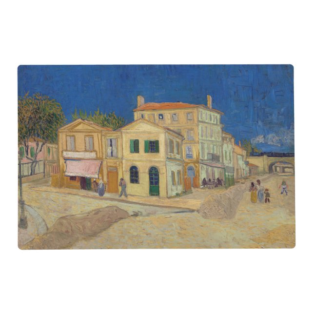 Vincent van Gogh - The Yellow House / The Street Placemat (Front)