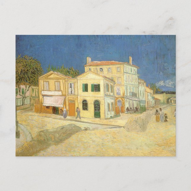 Vincent van Gogh - The Yellow House (The Street) Postcard (Front)