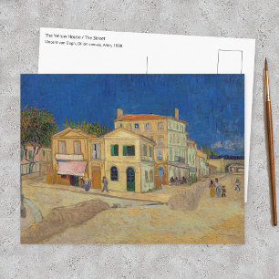 Vincent van Gogh - The Yellow House / The Street Postcard
