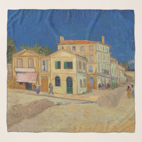 Vincent van Gogh _ The Yellow House  The Street Scarf