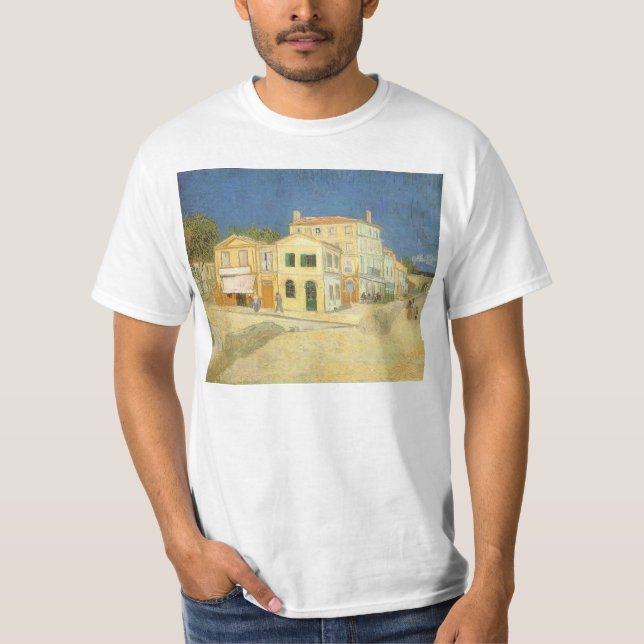Vincent van Gogh - The Yellow House (The Street) T-Shirt (Front)