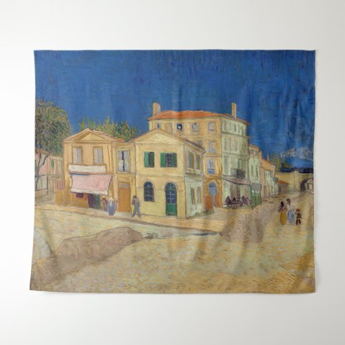 Vincent van Gogh _ The Yellow House  The Street Tapestry