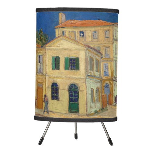 Vincent van Gogh _ The Yellow House  The Street Tripod Lamp