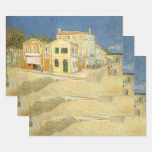 Vincent van Gogh - The Yellow House (The Street) Wrapping Paper Sheets