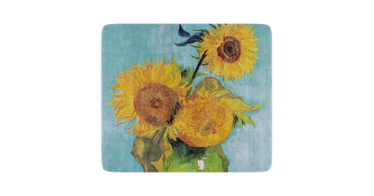 Oil Painting By Van Gogh Backpack Starry Night Sunflower Skeleton