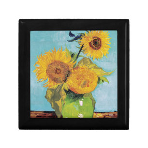 Vincent Van Gogh - Three Sunflowers in a Vase Gift Box