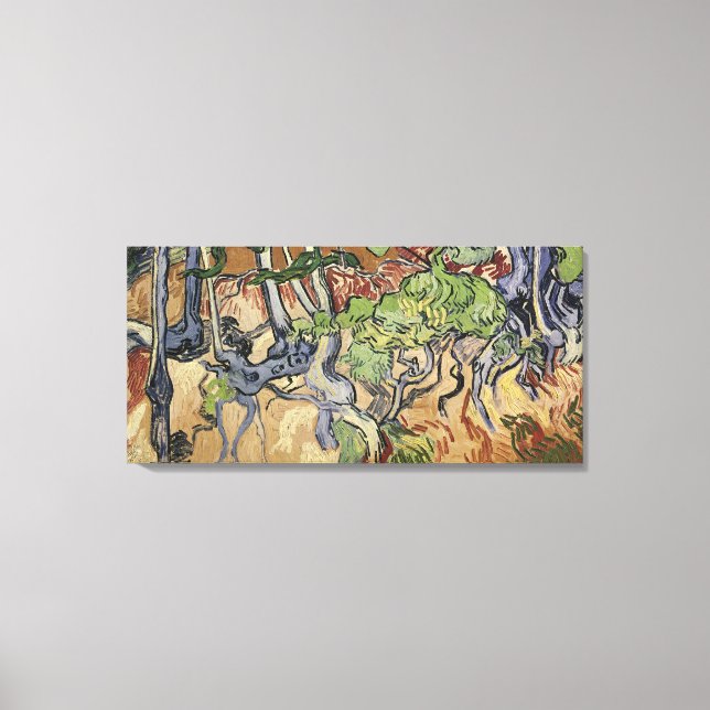 Vincent van Gogh | Tree roots, 1890 Canvas Print (Front)