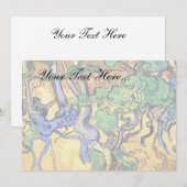 Vincent Van Gogh - Tree Roots And Trunks Fine Art (Front/Back)