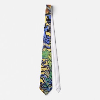 Vincent Van Gogh - Tree Roots And Trunks Fine Art Tie by ArtLoversCafe at Zazzle