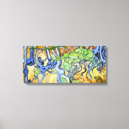 Vincent van Gogh Tree Roots Canvas Print