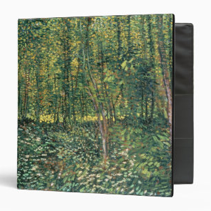 Vincent van Gogh Trees and Undergrowth, 1887 3 Ring Binder