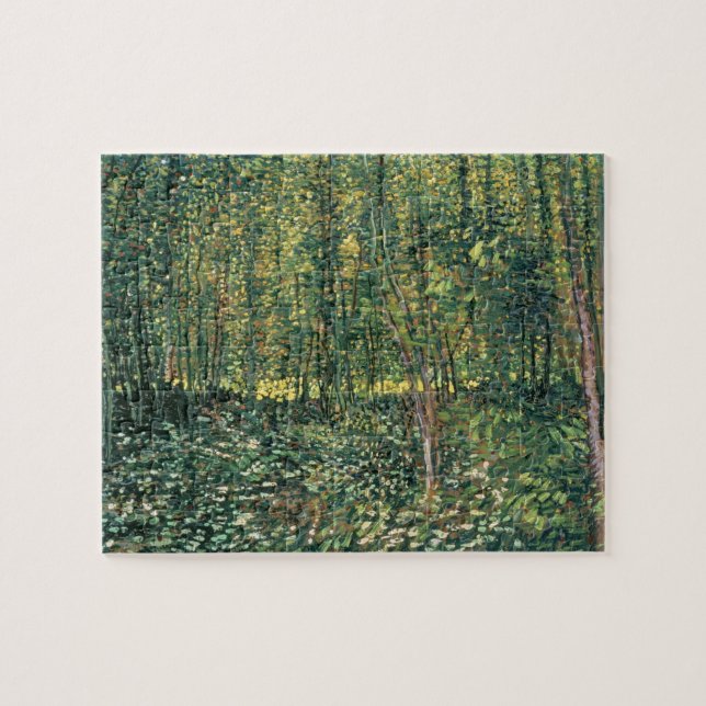Vincent van Gogh | Trees and Undergrowth, 1887 Jigsaw Puzzle (Horizontal)