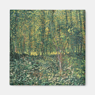Vincent van Gogh Trees and Undergrowth, 1887 Magnet