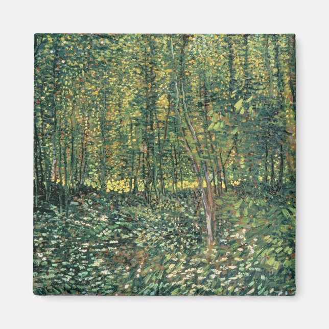 Vincent van Gogh | Trees and Undergrowth, 1887 Magnet (Front)