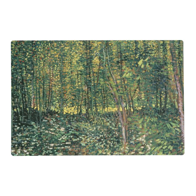 Vincent van Gogh | Trees and Undergrowth, 1887 Placemat (Front)