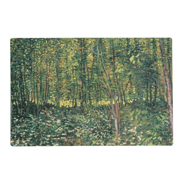 Vincent van Gogh | Trees and Undergrowth, 1887 Placemat (Front)