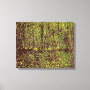 Vincent van Gogh - Trees and Undergrowth Canvas Print