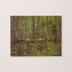 Vincent van Gogh - Trees and Undergrowth Jigsaw Puzzle