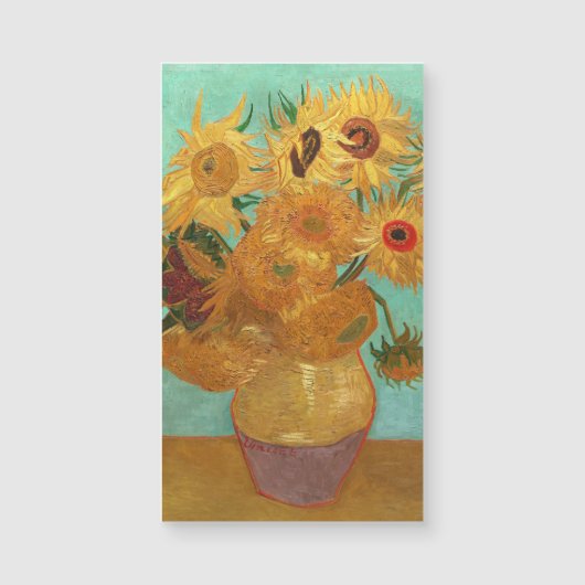 Vincent Van Gogh Twelve Sunflowers In A Vase (Front)