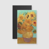 Vincent Van Gogh Twelve Sunflowers In A Vase (Front/Back)