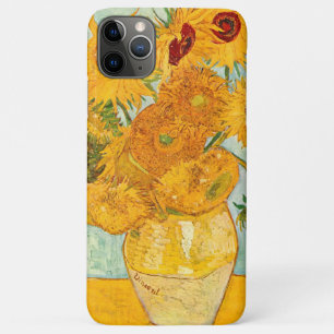 Vincent Van Gogh Twelve Sunflowers In a Vase Art iPhone 11 Pro Max Case