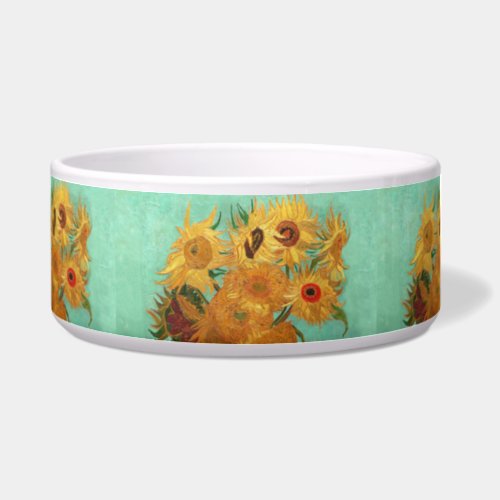 Vincent Van Gogh Twelve Sunflowers In A Vase Bowl