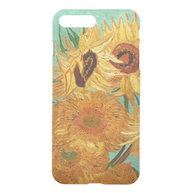 Vincent Van Gogh Twelve Sunflowers In A Vase Uncommon iPhone Case (Back)