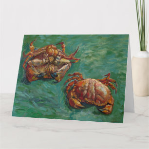 Vincent Van Gogh, Two Crabs Card