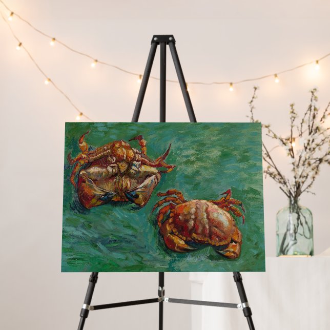 Vincent Van Gogh, Two Crabs Foam Board (In Situ (Stand))