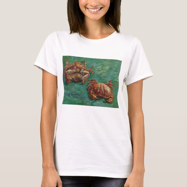 Vincent Van Gogh, Two Crabs T-Shirt (Front)