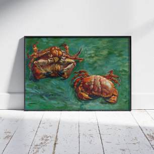 Vincent Van Gogh, Two Crabs Wall Decal