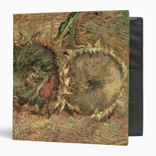 Vincent van Gogh   Two Cut Sunflowers, 1887 Binder