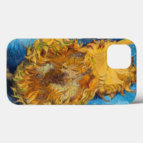 Vincent van Gogh _ Two Cut Sunflowers iPhone 13 Case