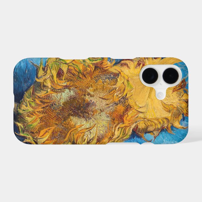 Vincent van Gogh - Two Cut Sunflowers Case-Mate iPhone Case (Back (Horizontal))
